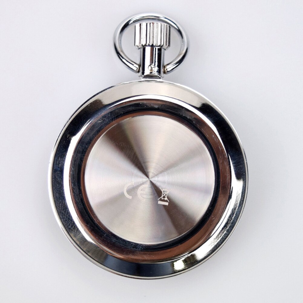 Sports Stop Watch Mechanical Stopwatch 1/10s with Watch Case SXJ504 Metal Case Fashionable Dial Wristwatch