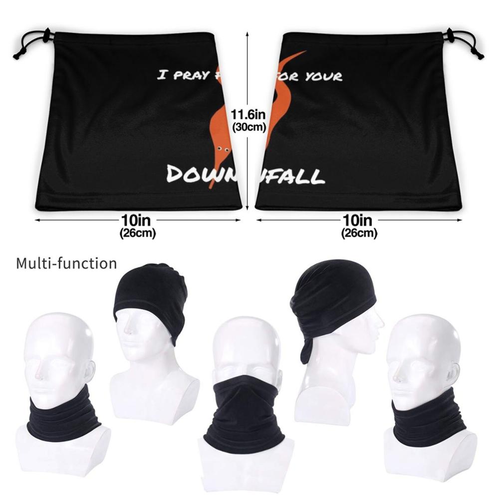 Deadly Worm Scarf Neck Gaiter Warmer Headwear Cycling Mask Worm Worm On A String Meme Funny Dank Gay Orange Cute Dank Memes