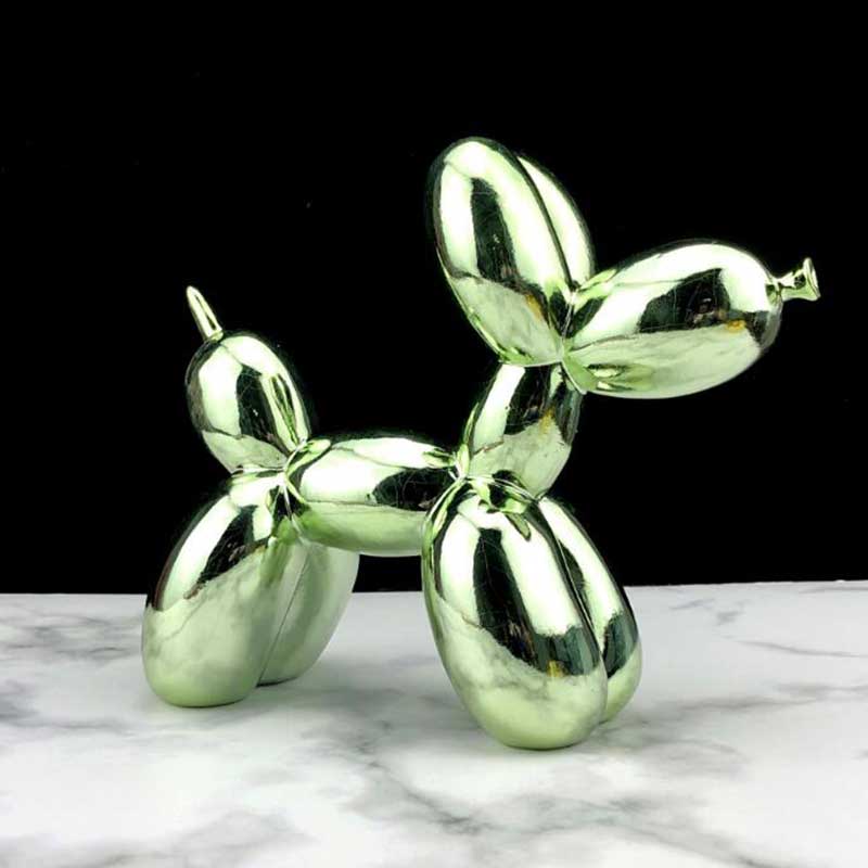 Ballon Hond Standbeeld Hars Decoratie Moderne Mode Standbeeld Home Decoratie Accessorie Dier Standbeeld Hars Abstracte Standbeeld
