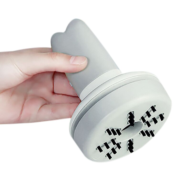 Portable Electric Desk Vacuum Cleaner Home,Office Desktop Cleaner Dust Collector for Notebook Computer Keyboard: Gray white