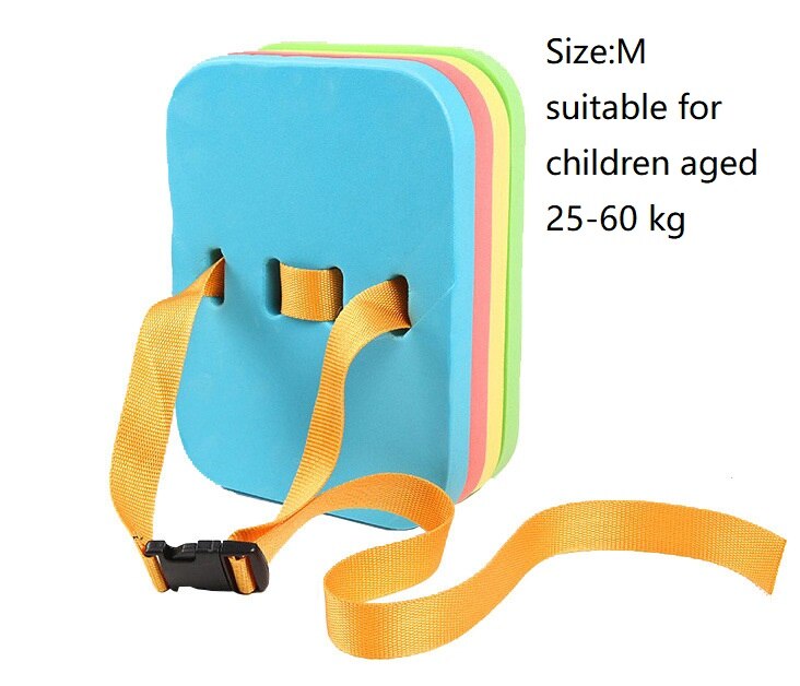 Placas flotantes de natación ligeras para niños y adultos, 3 tipos, EVC, Flotador para la espalda, flotabilidad cuadrada: M