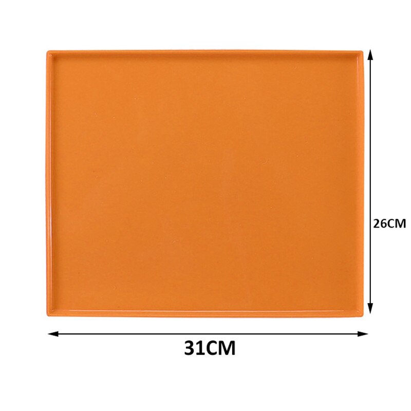 Siliconen Bakken Mat Cakevorm Diy Multifunctionele Cake Pad Non-stick Oven Liner Zwitserse Roll Pad Bakvormen Bakken Gebak gereedschap: A-Orange