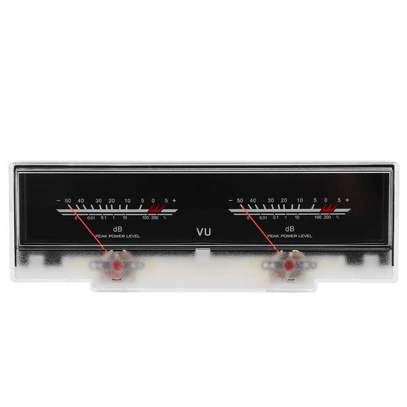 P 78WTC OG VU Meter Dual Header DB Amplifier Level Audio Meter with Backlight Accessory