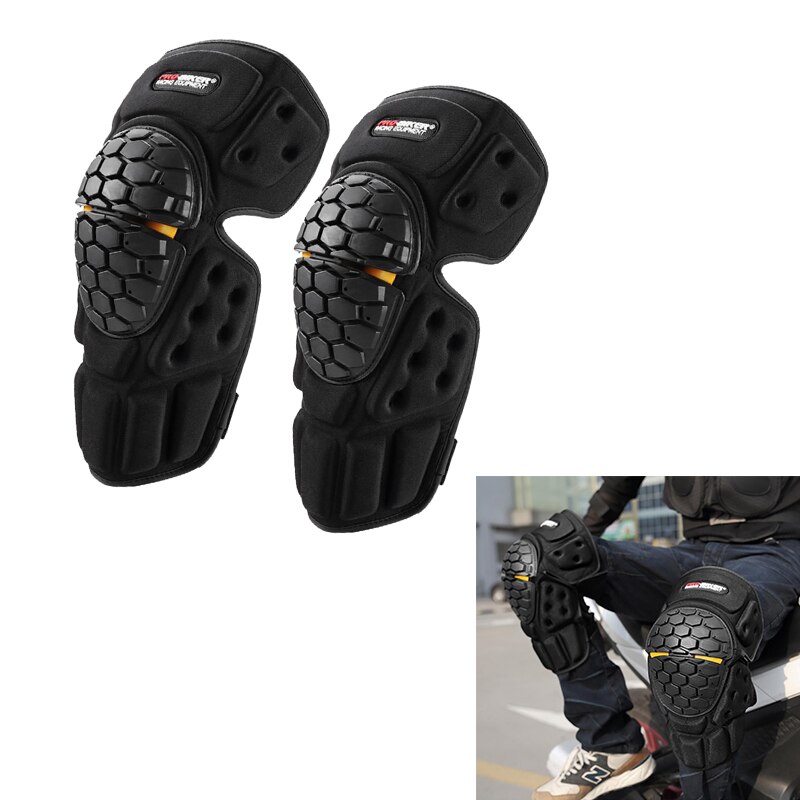 Comfortabele Verstelbare Motorfiets Knee Pads Guards Hoge Intensiteit Motorfiets Kniebeschermers Motocross Pad Armour Knie Guard