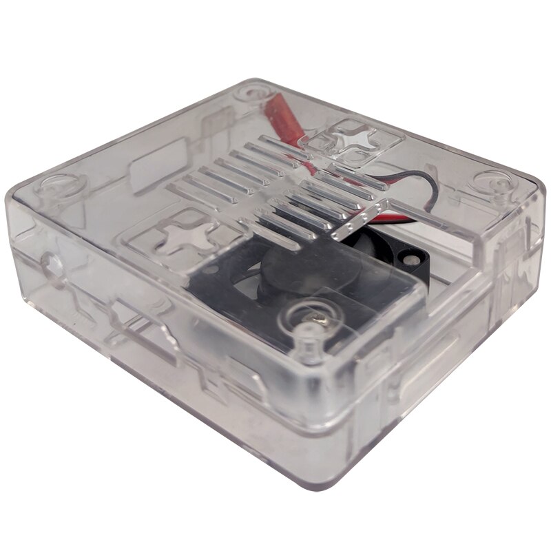 Boîtier Raspberry Pi 3 modèle A + Plus, coque Pi 3A + avec ventilateur de refroidissement