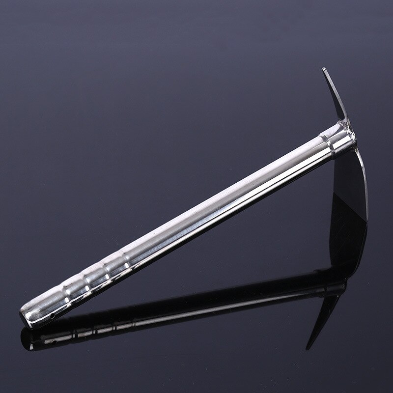Gardening Digging Tool Garden Metal Rake Stainless Steel Rakes Hoe Farm Garden Tool Grow Flowe Weeding Digger Hand Rake