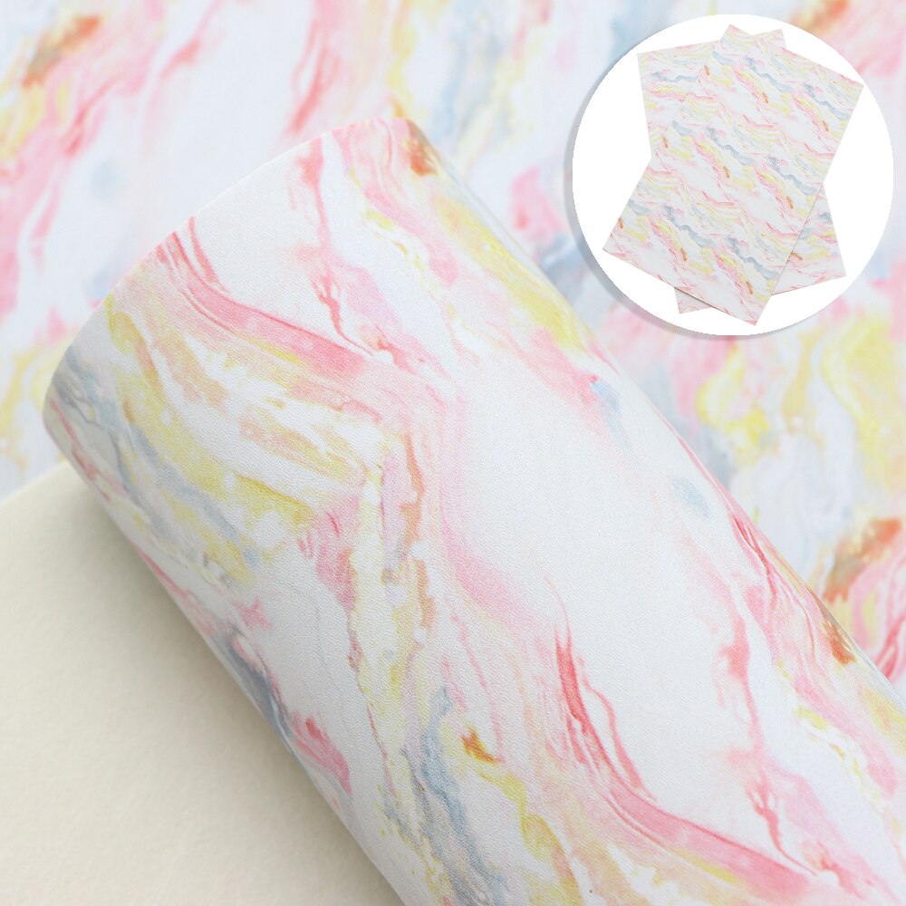 20*34cm Plaid Smooth Faux Leather Fabric for Bows Synthetic Leather in Crafts DIY Handmade Materials,1Yc11255: 1103650028