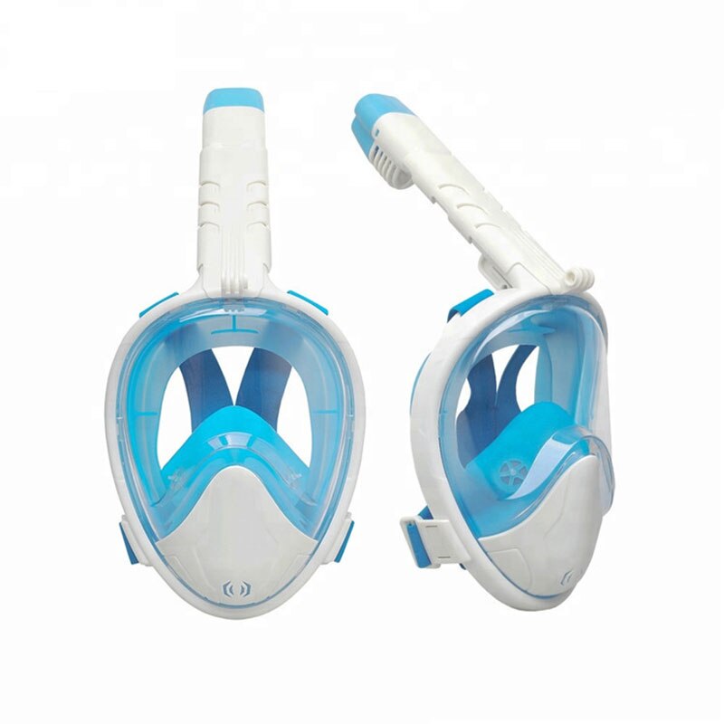 Underwater Scuba Anti Fog Full Face Diving Mask Snorkeling Set Respiratory Masks Safe and waterproof Swimming Equipment: color 06 / L/XL
