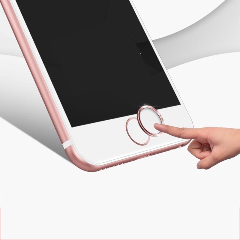 Vingerafdruk touch id-folie voor iphone 8 home-knop beschermfolie stickerfolie voor iphone 8 7 plus 5s se 6s 6 ipad air pro mini