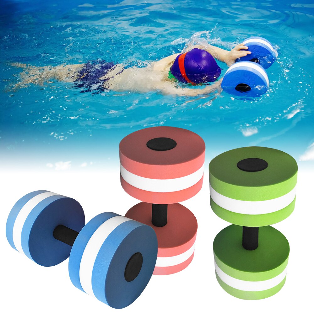 EVA eau mousse flottant haltère piscine eau poids aérobic flotteur automatique aquatique haltère pour l'eau Yoga Fitness