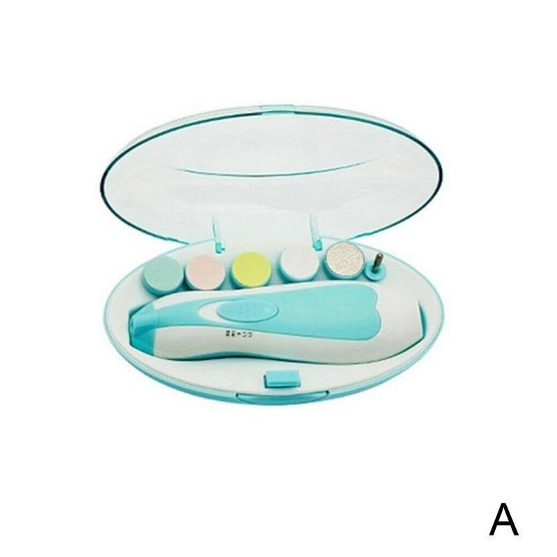 Elektrische nagelknipper voor baby's, kinderveiligheid, pedicure, tondeuse, abs-schaar, nagelgereedschap, snijder, babyverzorgingssets