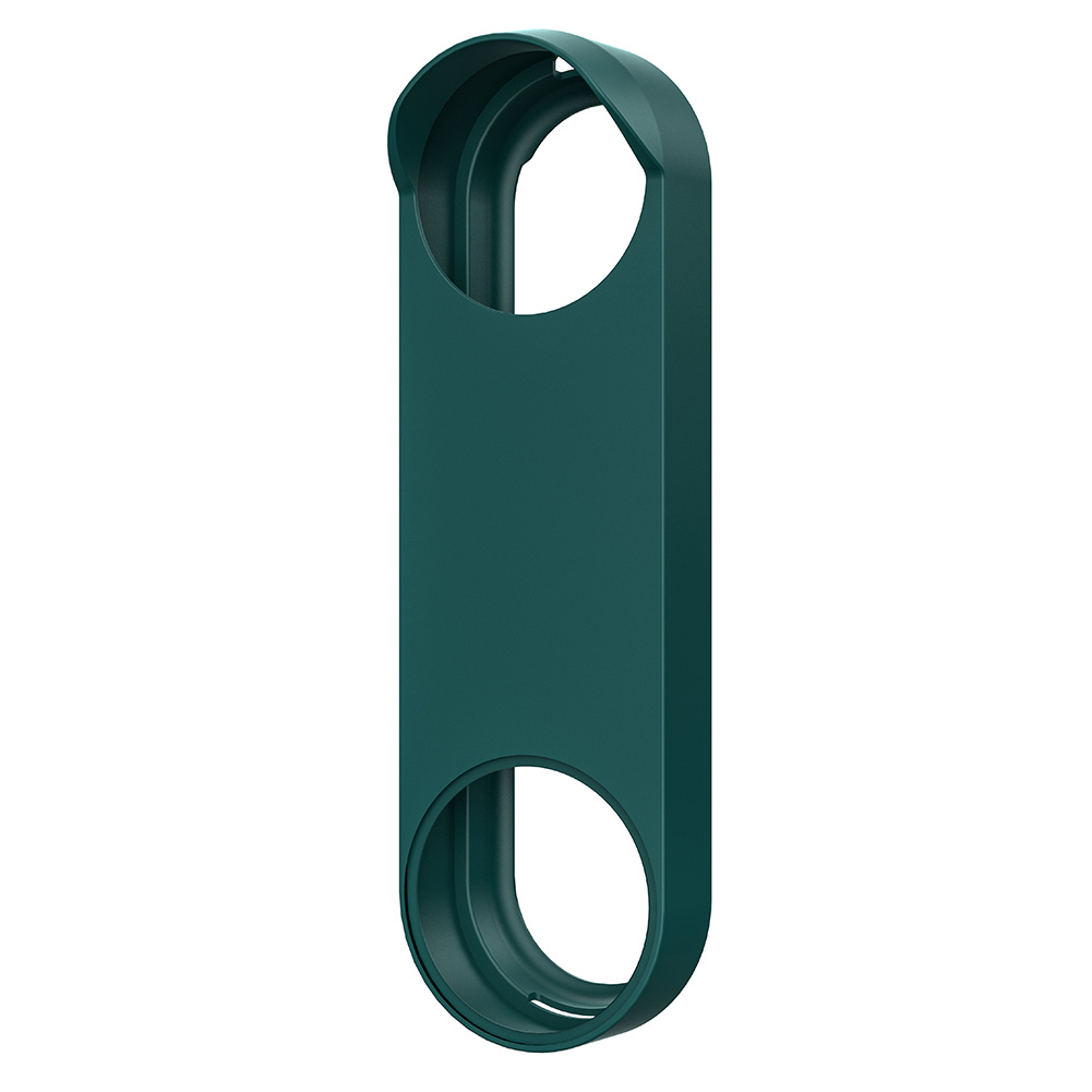 Silicone Case for Google Nest Hello Video Doorbell Battery Model) Weather and UV Resistant Perfect Color Match C: Green