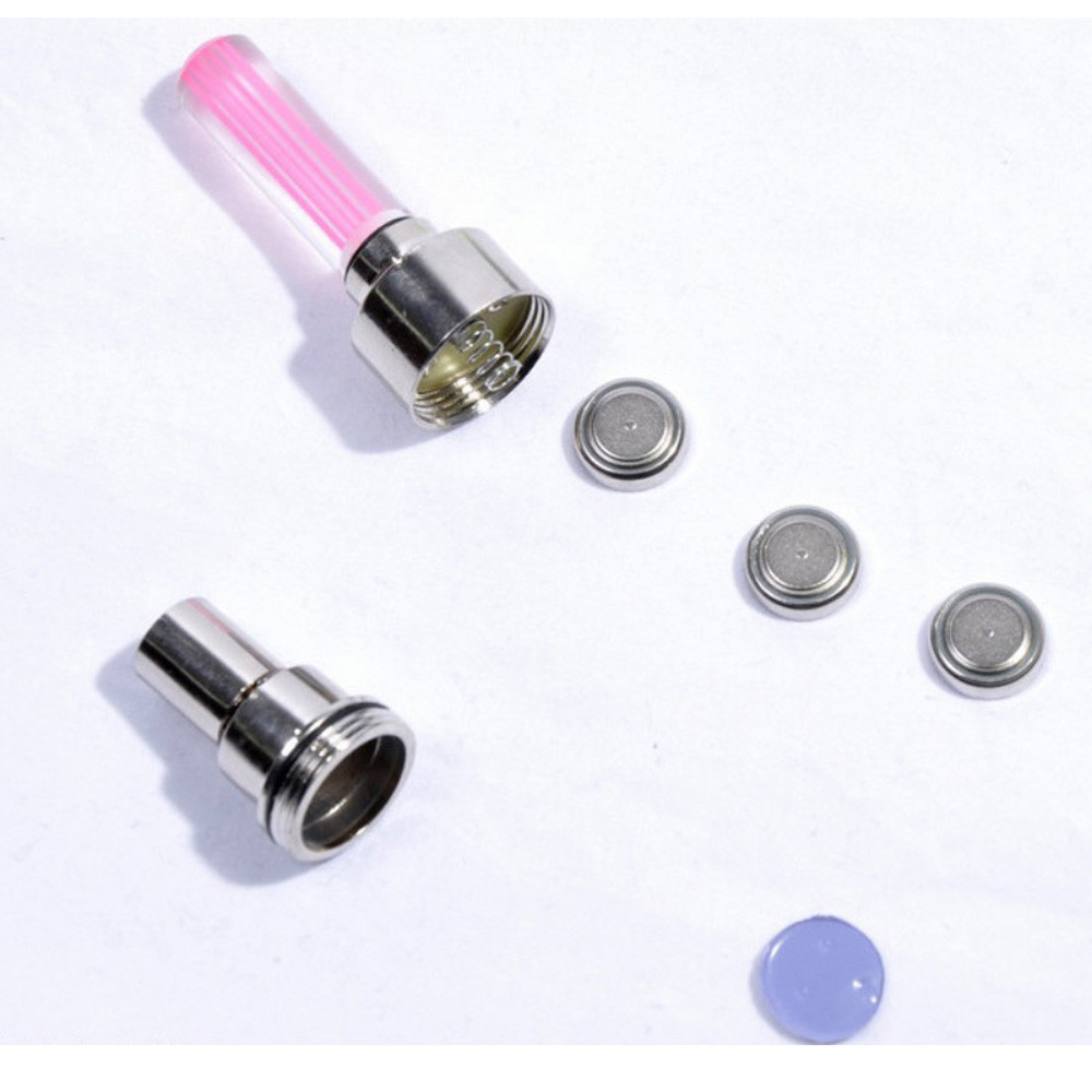 2 pièces voiture vélo roue lumière LED AG10 voiture moto pneu Valve lampe mouvement activé lueur LED s lumières pneu tige casquettes néon