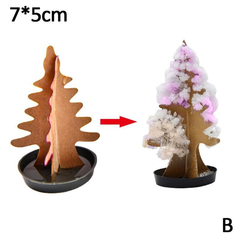 Magical Growing Paper Tree Funny Multicolor Trees Interesting Educational Toys Party Diy Toys Growing Tree: B