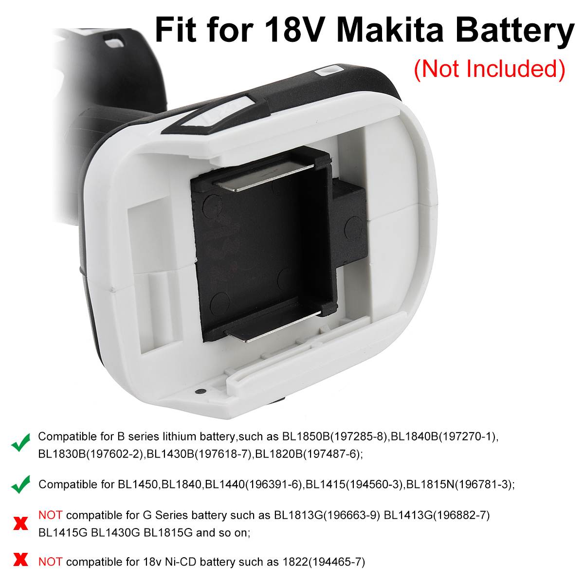 Drillpro bezszczotkowy akumulatorowy elektryczny klucz udarowy wkrętak akumulatorowy 1/2 "i 1/4" klucz elektronarzędzia robić akumulatora Makita 18V