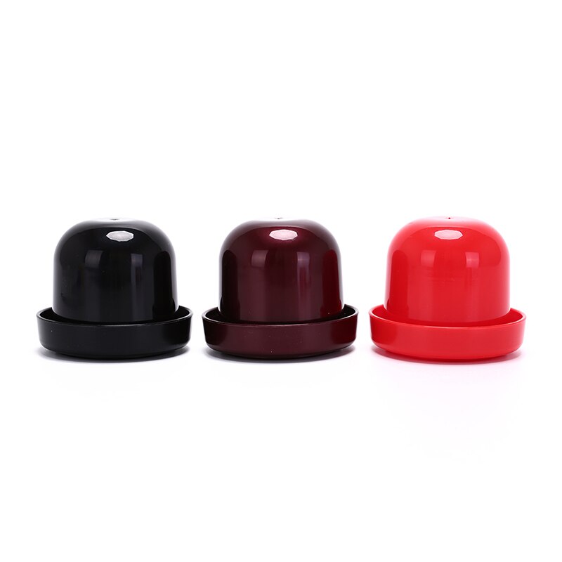 1Pc Plastic 5 Dices 3 Kleur Voor Kiezen Cilinder Vormige Shaker Case Raadspel Dice Cup Met