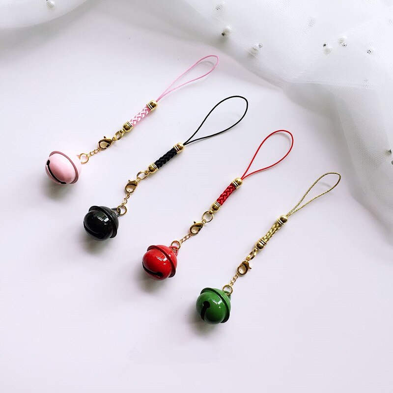 Nouveaux pendentifs pour coque de téléphone couverture arrière avec petite cloche mignonne