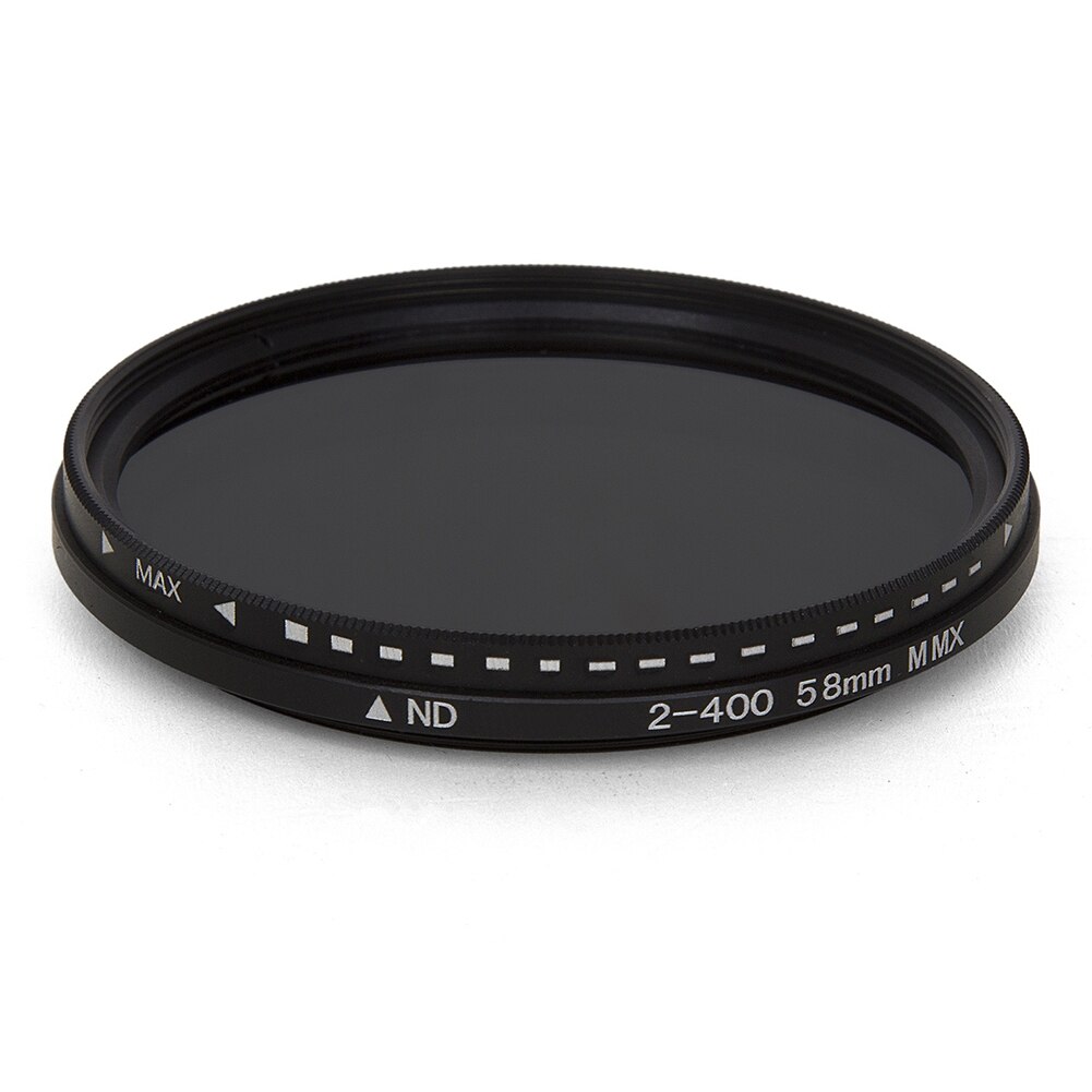 Fader Variable ND Filter Adjustable ND2 To ND400 Neutral Density For Camera Lens 11x11x2.5CM EM88