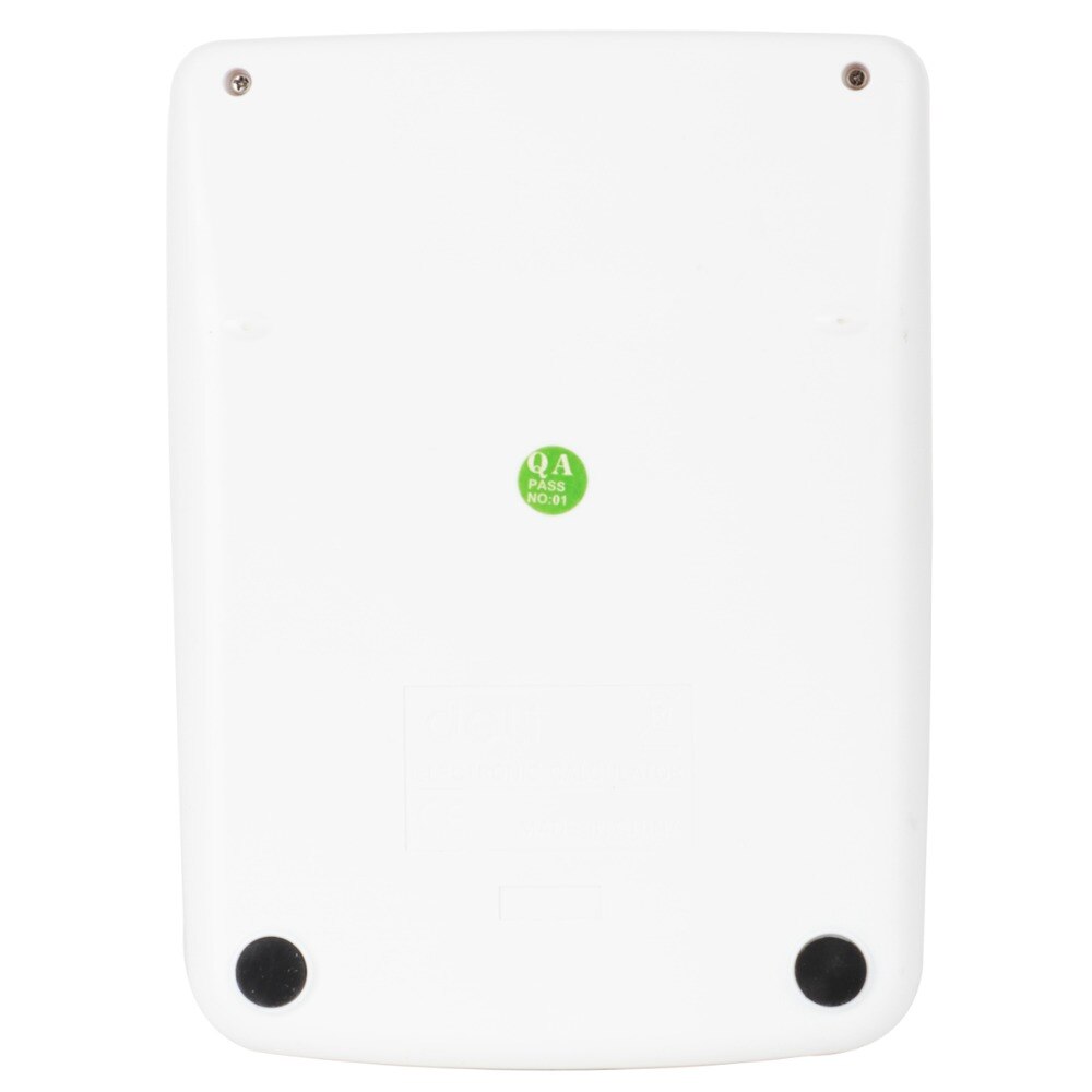 Deli 12 Digits Large Screen solar Office Commercial Calculator real human Pronunciation 12 Digits large screen Voice Calculator