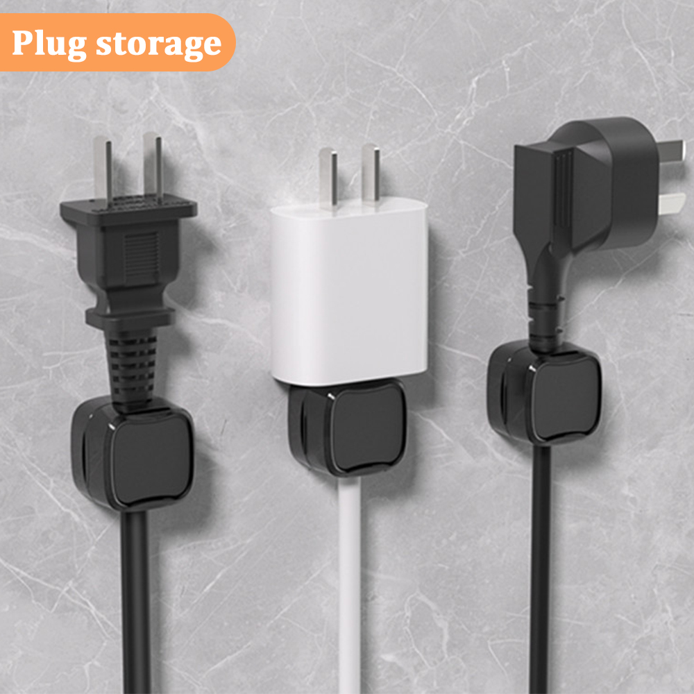 Magnetic Cable Clips Cable Organiser Adjustable Cord Holder Under Desk Organizing Cable Management Wire Organizer Cable Holder