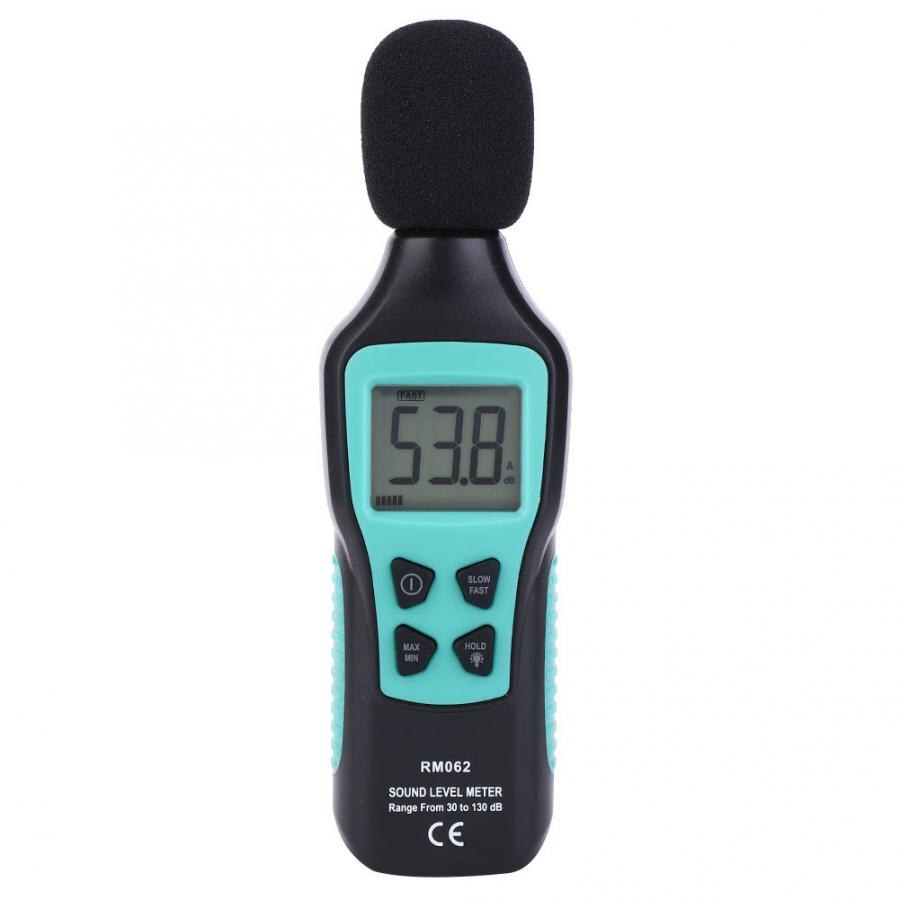 RM062 LCD sonomètre numérique détecteur de bruit testeur données décibel mesure 30-130dB.