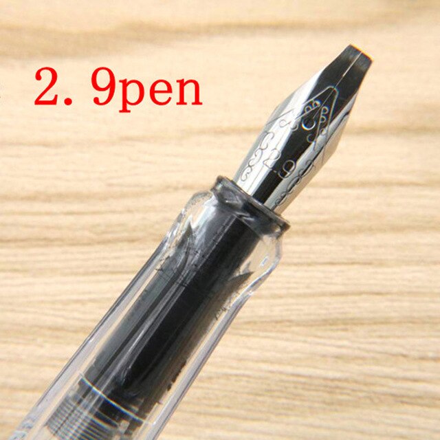 Parallel Calligraphy Fountain Pen Transparent Art Ink pen Gothic Arabic Nib Excellent Writing For Business Office Supplies: 2.9mm