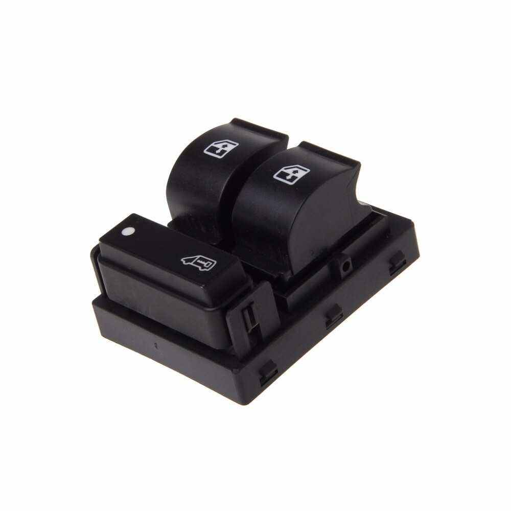 1Pc negro 3 botones de potencia interruptor de ventana principal bóxer para vehículo eléctrico Fiat Ducato Doblo Peugeot Citroen relé qiang