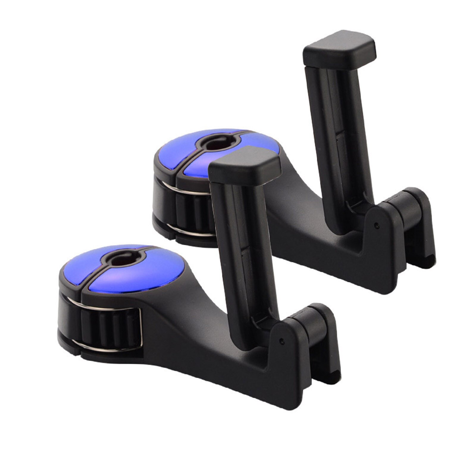 Auto Haken Auto Back Seat Haken Met Telefoon Houder Universele Voertuig Auto Hoofdsteun Haken Haak Met Slot En Telefoon Boodschappen: A