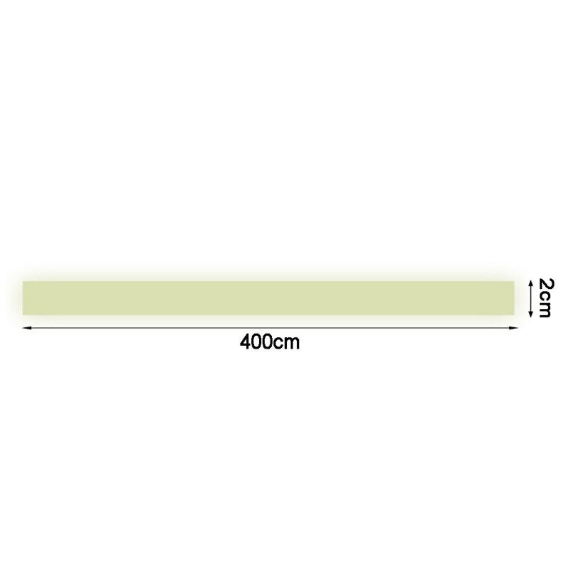 Självlysande band väggdekaler tejp baseboard band band glöd i mörkret dekaler hem vardagsrum sovrum gör det själv dekoration: 2 x 400cm