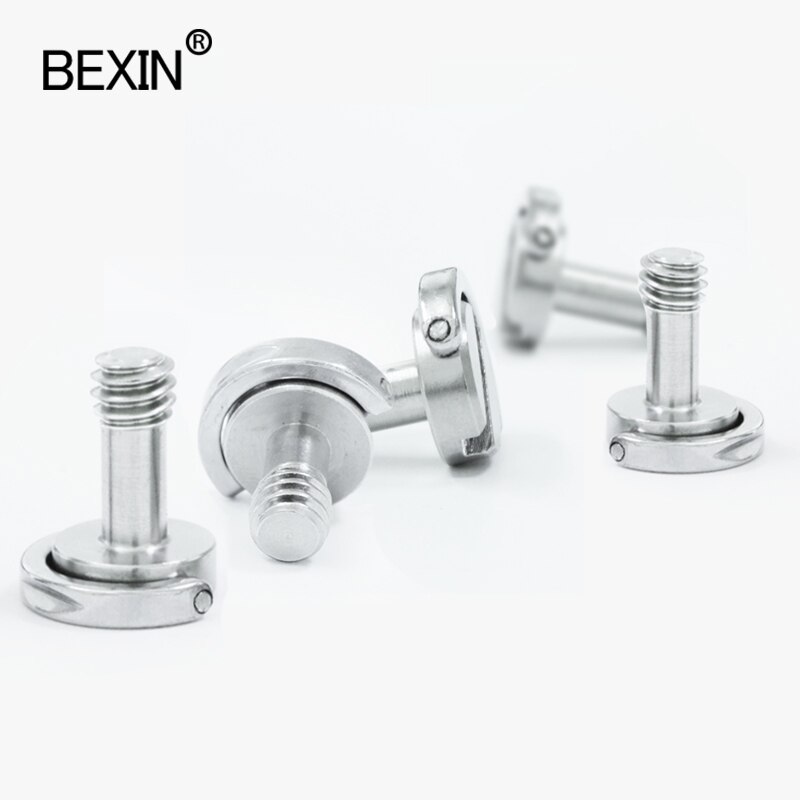 D Ring Schroef Camera Plaat Mount 1/4 "Inch Quick Release Schroef Voor De Camera Voor Camera Accessoires Adapter