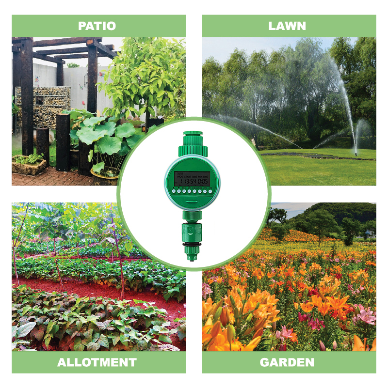 30m Automatic Micro Drip Irrigation System Garden Irrigation Spray Self Watering Kits with Adjustable Dripper