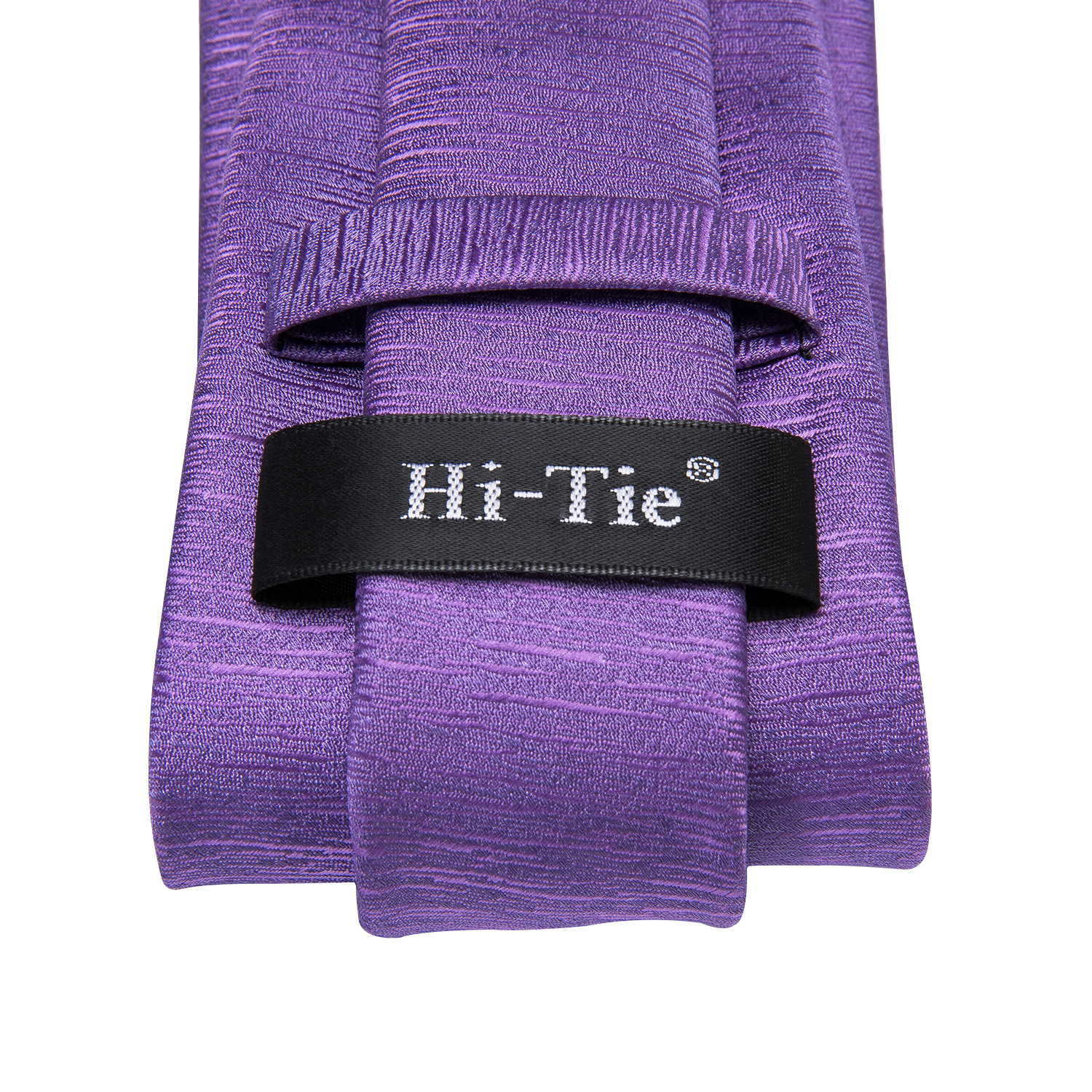 Hi-Tie Licht Paarse Effen Zijden Trouwstropdas Voor Mannen Zakdoek Cufflink Cadeau Stropdas Set Mode