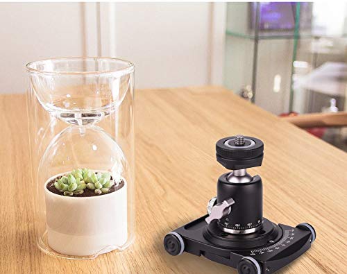 FOTOBETTER tabla para cámara Dolly deslizante Mesa portátil Pico Flex cámara móvil Rolling deslizante coche Skater Video carril Dolly