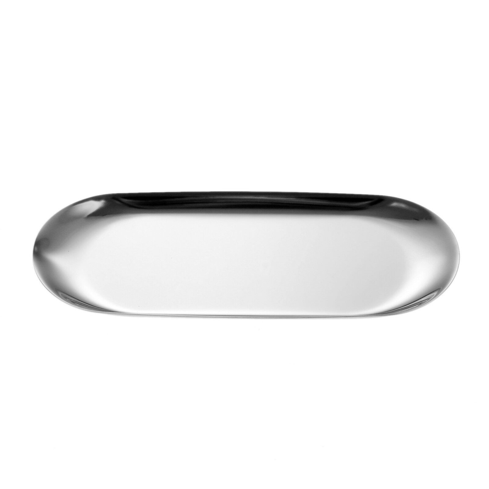 1Pc Rvs Kaars Lade Handdoek Opbergvak Ovale Schotel Plaat Cosmetica Sieraden Organizer Aromatherapie Lade Woondecoratie: Silver