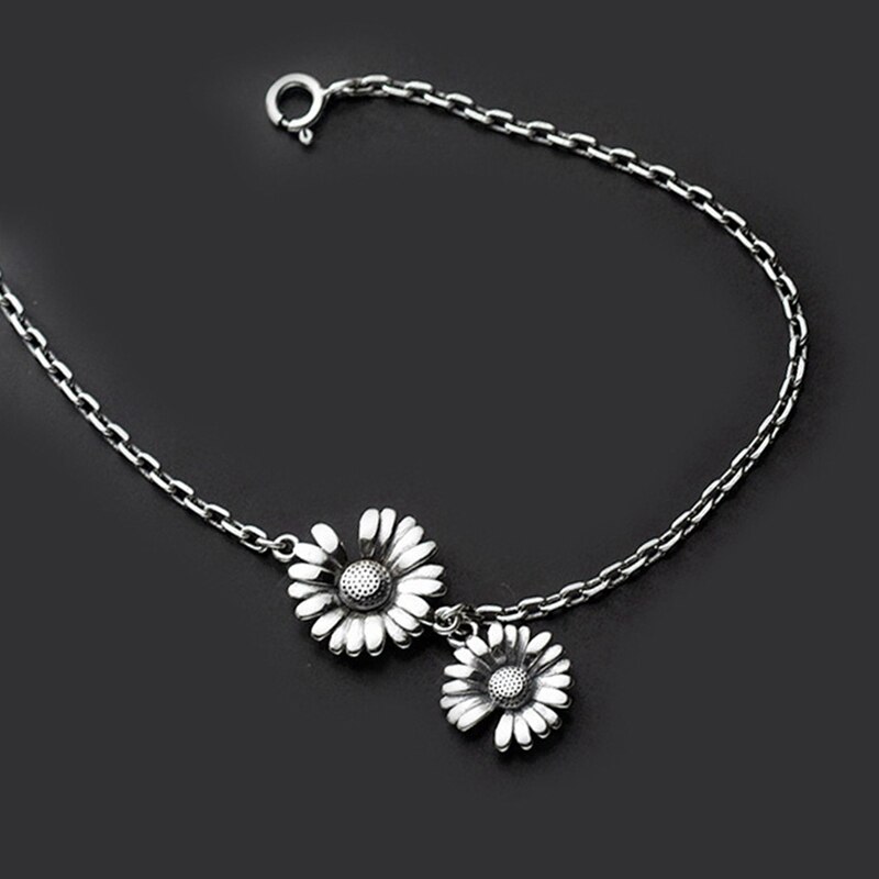 Kleine Daisy Armband Persoonlijkheid Dragen Zonnebloem Bloem Armband Vrouwelijke Sieraden