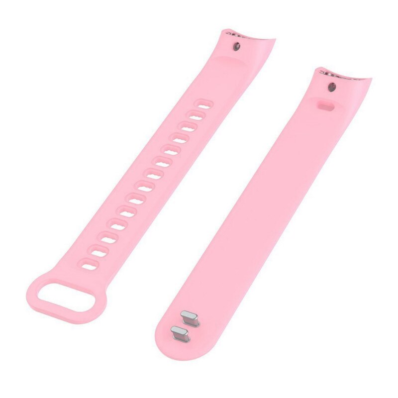 Watchband Strap For Huawei Honor Band 3 Replacement Silicone Solid Color Wrist Strap Adjustable Watch Straps