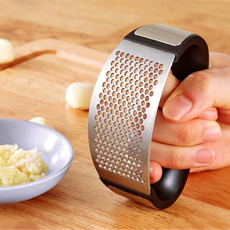 Tools Household Kitchens Stainless Steel Large Garlic Press Crusher Convenient Practical Squeezer Mincer Chopper Tools