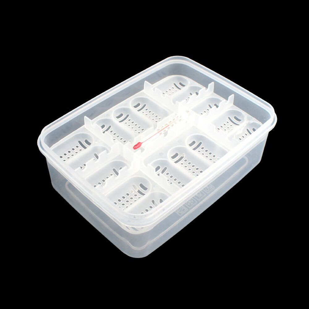 Reptile Egg Tray Reptile Egg Box Reptile Breeding Box Reptile Incubation Box Suitable for Hatching Snake Lizards Reptiles