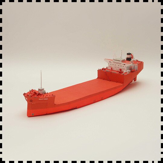 1:400 escala Polonia transporte de carga pesada Willift águila artesanía papel modelo Kit hecho a mano rompecabezas de juguete