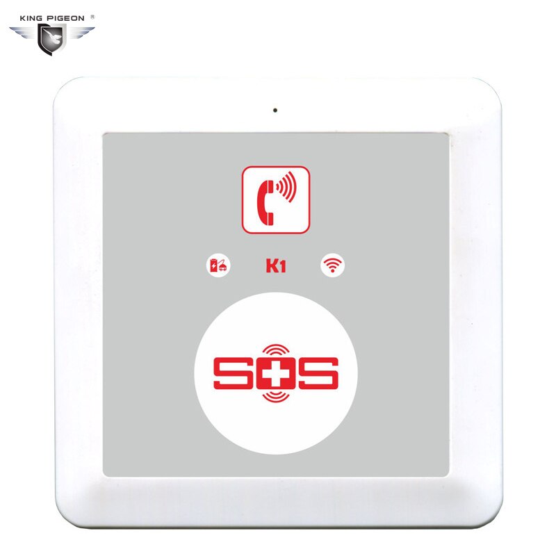 GSM SOS Caller Alarm Dialer Alarm Panel SOS Phone Dialer Panel SOS Phone Elderly Phone King Pigeon K1