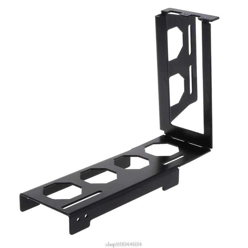 DIY Metal Graphics Card Bracket Riser Fixed Vertical Case PCI-E 16x x16 Internal Brackets Holder Stent Stand D10 20