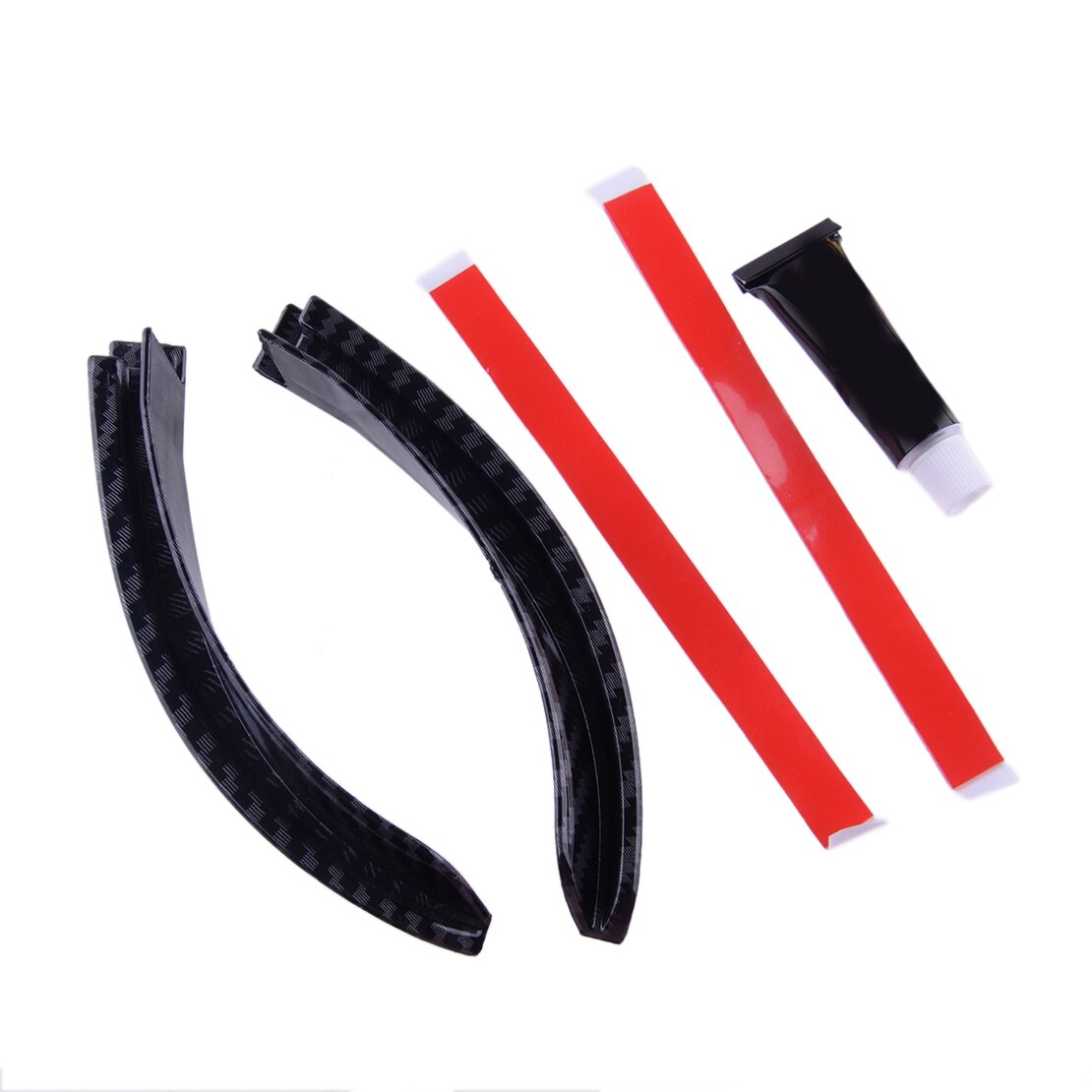 1 Pair Car ABS Roof Side Water Rain Gutter Extension Black Carbon Fiber Style Fit for Jeep Wrangler JL Gladiator JT