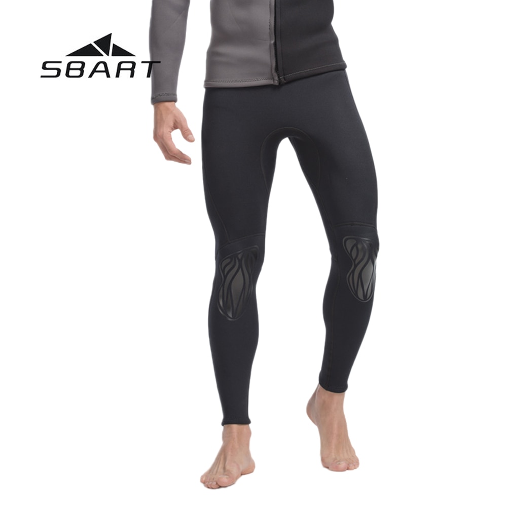 Sbart 3mm neopren menn dykking tighte bukser svømming badetøy kite surfing tights leggings våtdrakt windsurfing rashguard