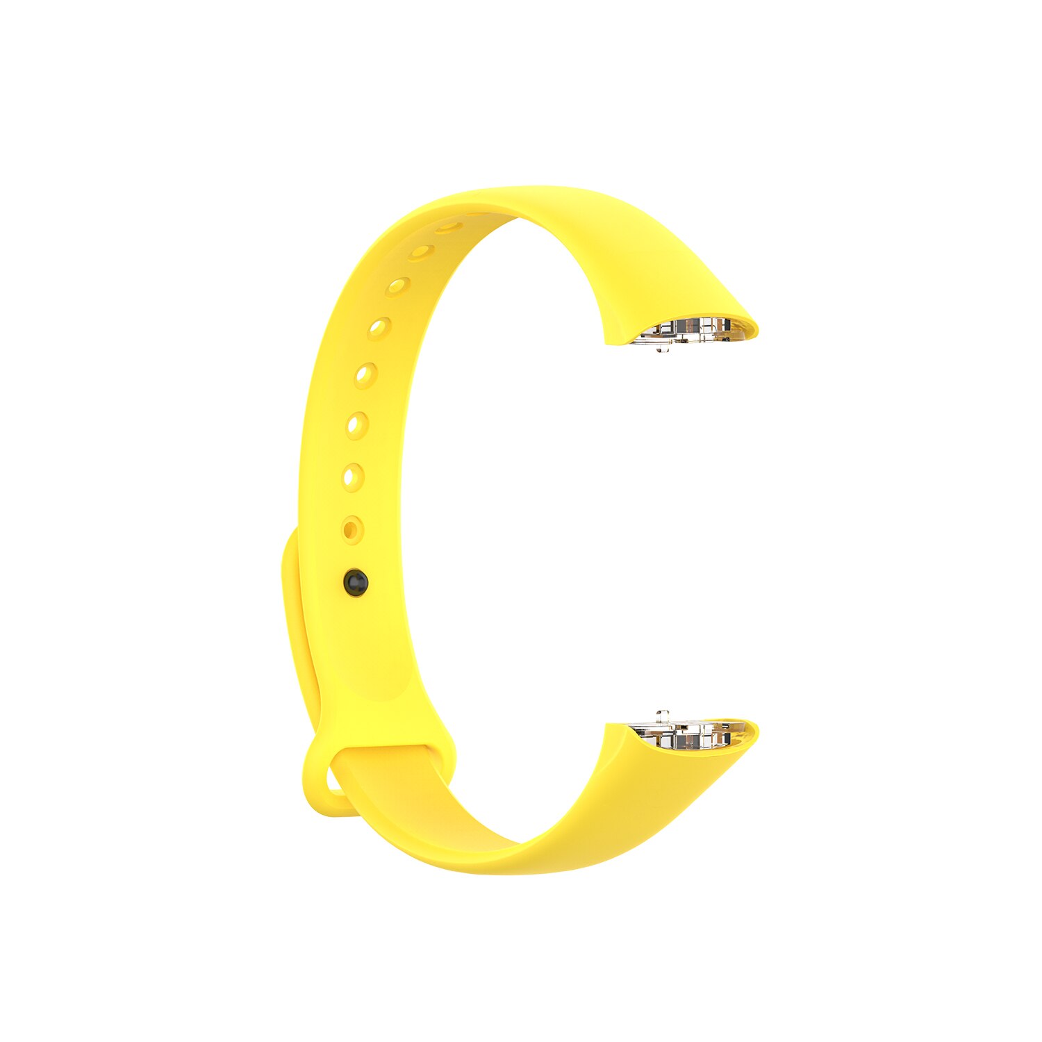Siliconen sporthorlogebandjes, polsbandje voor samsung galaxy fit sm -r370, slimme armband, horlogebandje accessoires: Geel