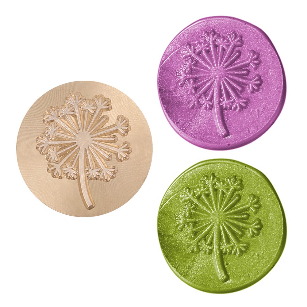 Retro Antique Plant Metal Sealing Wax Stamp Wood Handle Ancient DIY Craft Envelop Stamps Wedding Invitations Wax Seal Stamp: 08