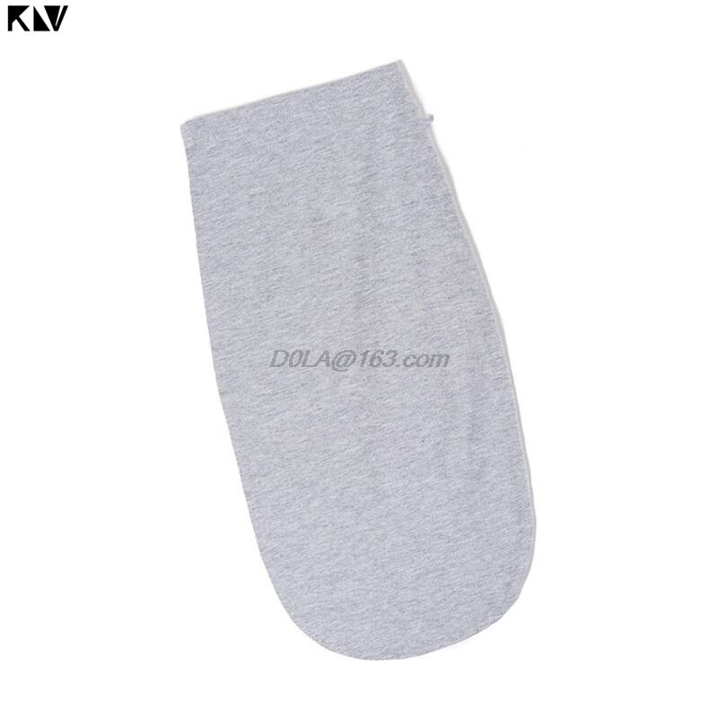 -né bébé Swaddle sac de couchage coton impression sac de couchage enfant en bas âge infantile doux serviette d'emballage couverture: Grey