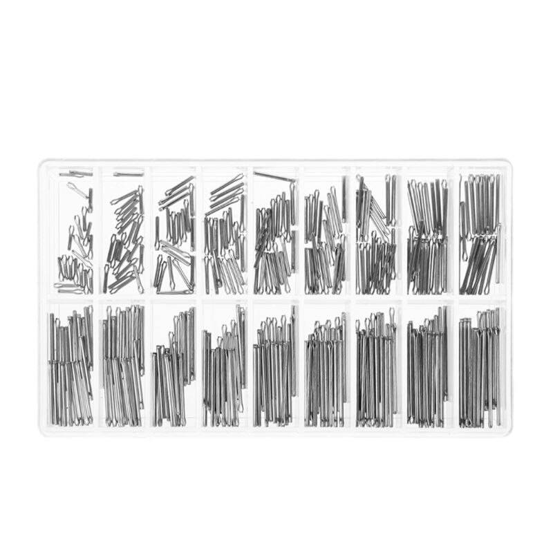 1 set klockstift 1mm diameter reparationsverktyg i rostfritt stål klockarmband tillbehör flera storlekar urmakare universal
