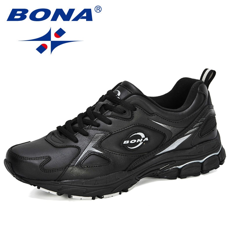 Bona Ontwerpers Actie Leer Mannen Schoenen Mode Toevallige Geen-Slip Man Vulcaniseer Schoenen Tenis Masculino Leisure Footwear