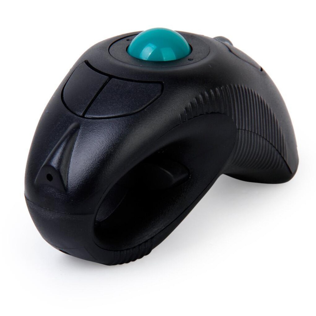 Digitale 2.4GHz Wireless Trackball Mouse Design Ergonomico Finger Utilizzando Track Ball Mouse Handheld Optical Mouse per Android TV del PC mause pallina