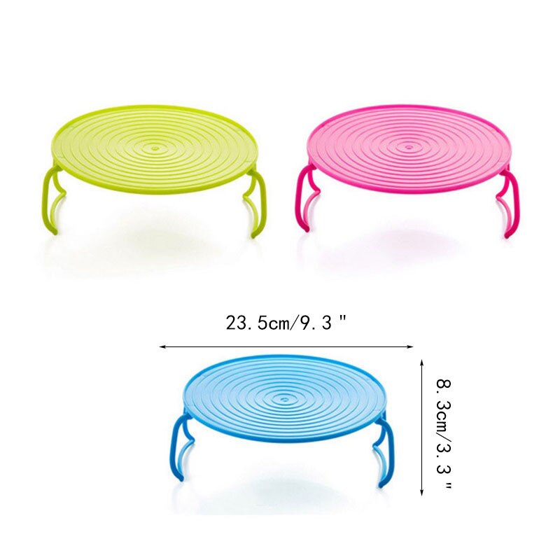 Kitchenware Multifunctional Dish Tray Shelves Microwave Upper and Lower Two-tier Steaming Rack Kitchen Organizing Tray